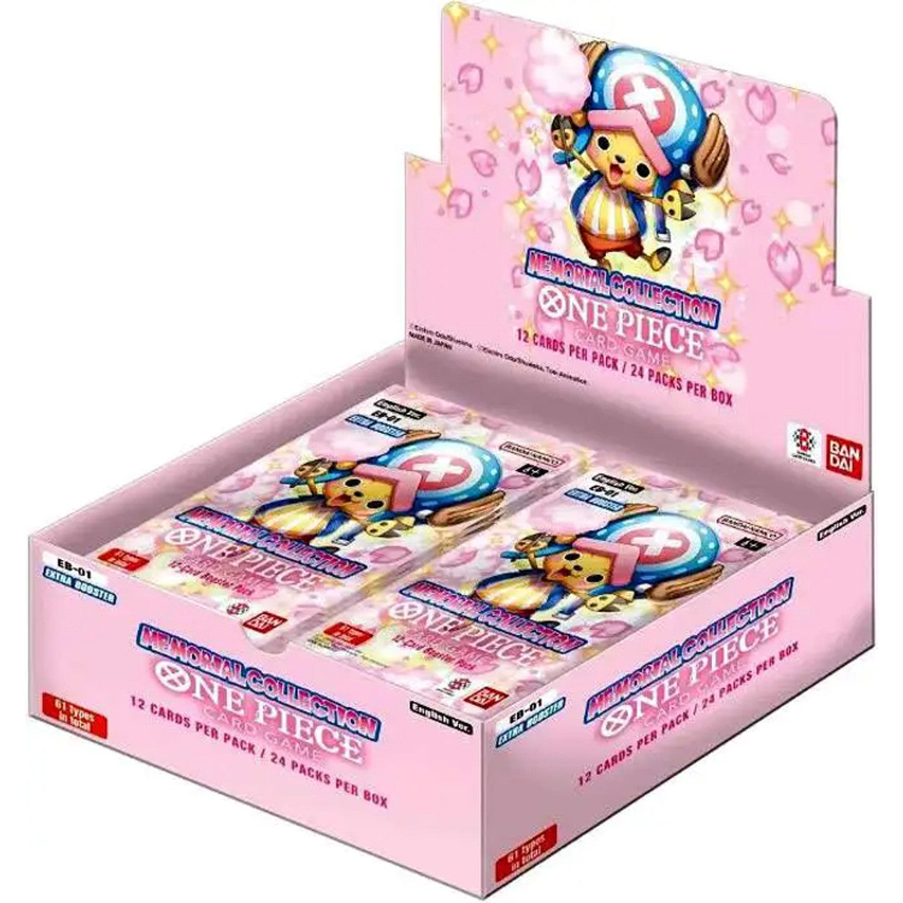 One Piece TCG – EB01 Memorial Collection Display