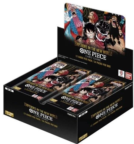 One Piece TCG – OP09 Emperors in the New World Display
