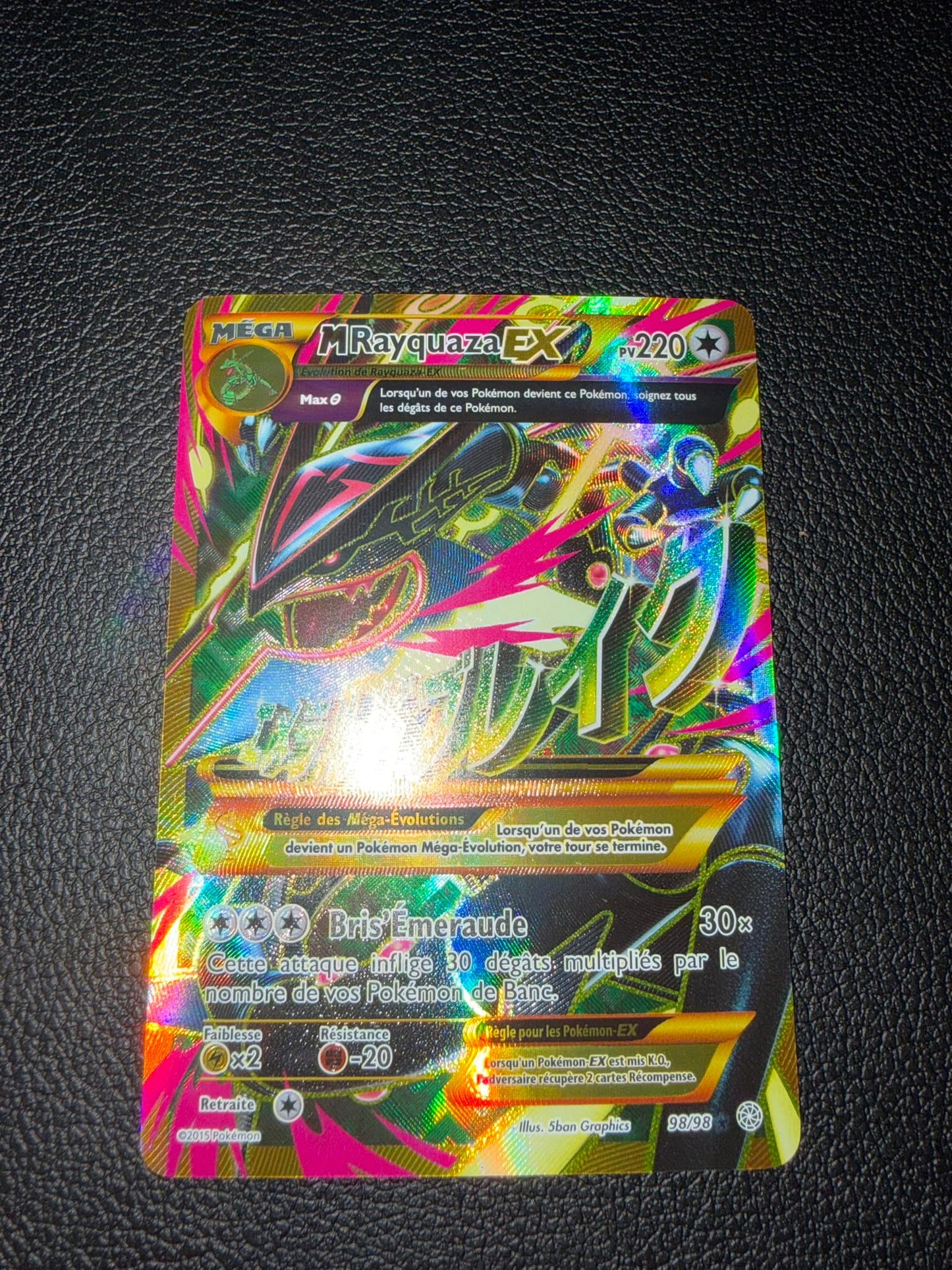 M Rayquaza EX 98/98 Full Art – Ancient Origins (Near Mint)