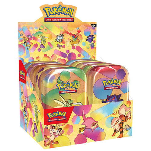 Pokémon TCG – 151 Mini Tins Display Scellée (10 Tins) EN