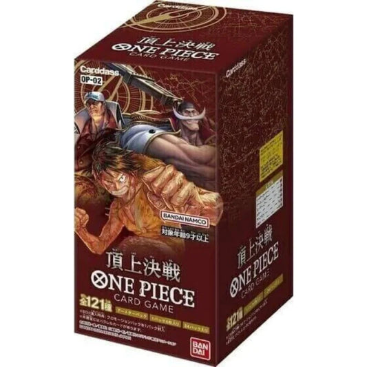 One Piece TCG – OP02 Paramount War Display (Japonais)