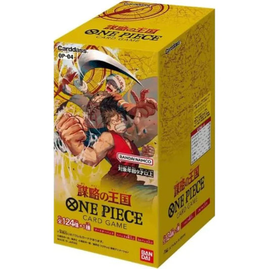 One Piece TCG – OP04 Kingdoms of Intrigue Display (Japonais)