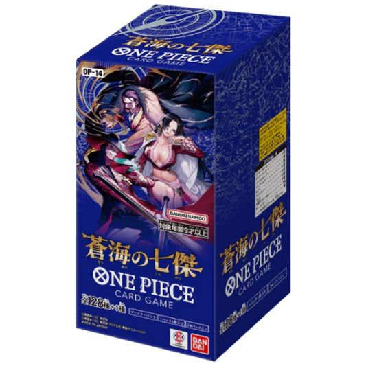 One Piece TCG – OP14 The Azure Sea’s Seven Display (Japonais)