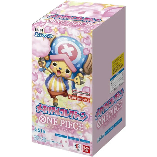 One Piece TCG – EB01 Memorial Collection Display (Japonais)