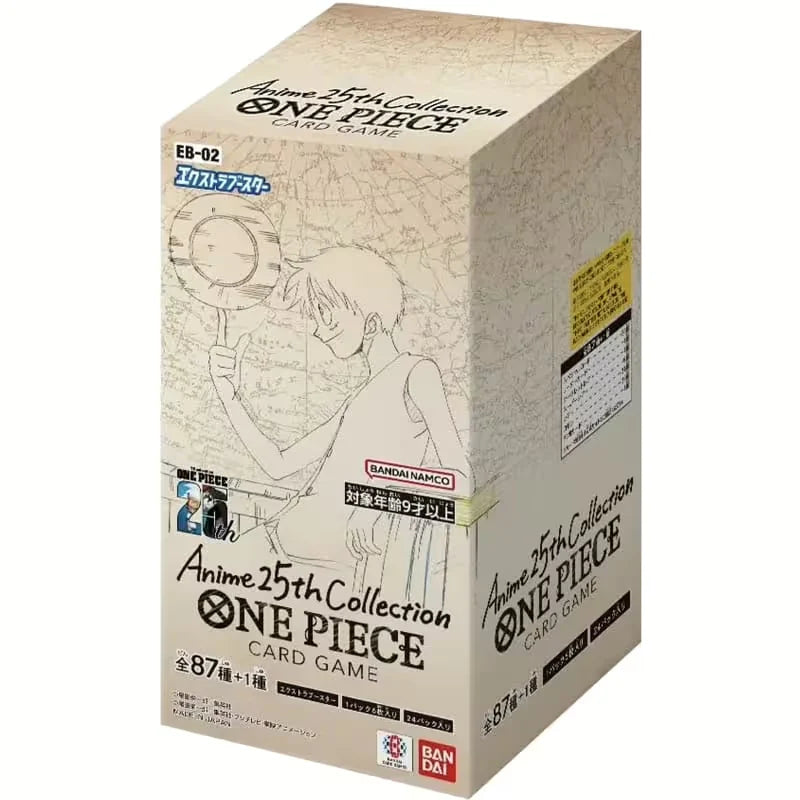One Piece TCG – EB02 Anime 25th Collection Display (Japonais)