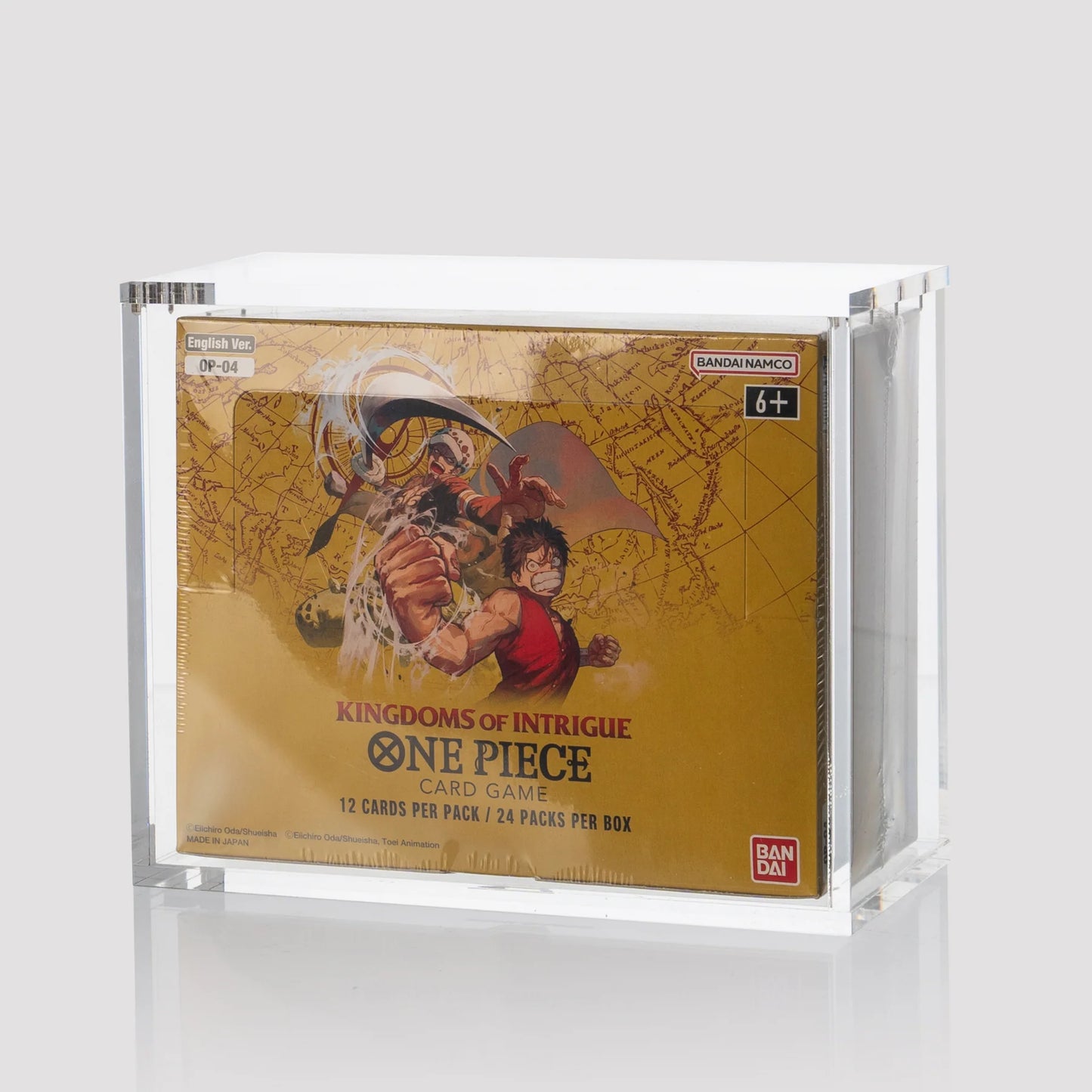 Boîte de protection acrylique magnétique – Display One Piece TCG