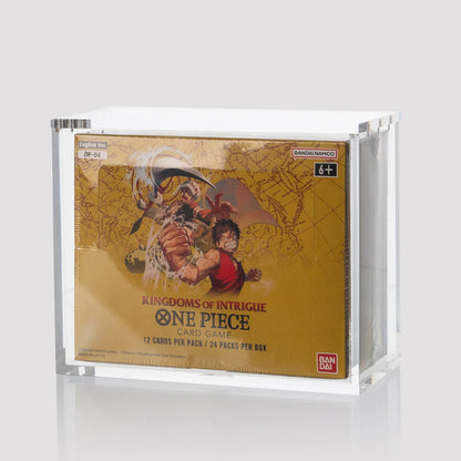 Boîte de protection acrylique magnétique – Display One Piece TCG