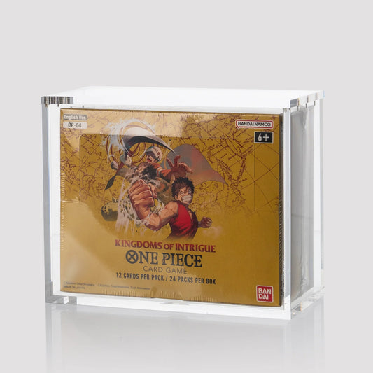Boîte de protection acrylique magnétique – Display One Piece TCG