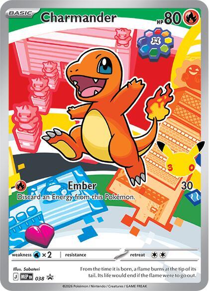 Charmander 038 Promo – Mega Evolution (Near Mint) - FR